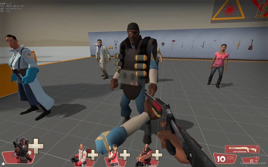 L4D1 Demoman replaces Louis