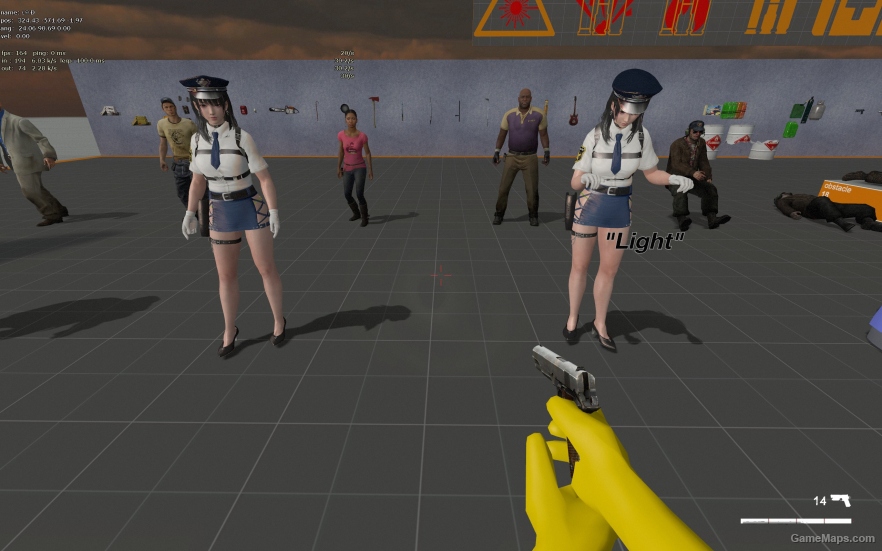 L4D1 Doaxvv_Shizuku:police-officers (Zoey）