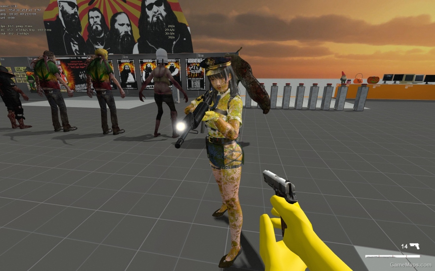L4D1 Doaxvv_Shizuku:police-officers (Zoey）