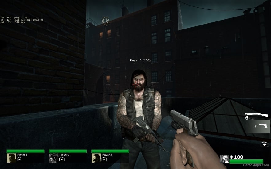 L4D1 E3 Francis from Beta build June 2008