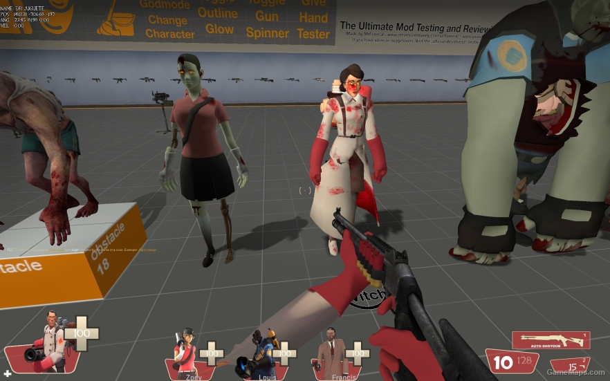 L4D1 Fem Scout & Medic Witch
