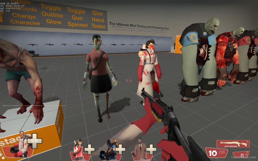 L4D1 Fem Scout & Medic Witch