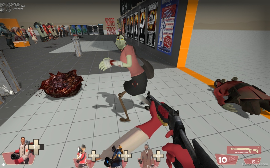 L4D1 Fem Scout & Medic Witch