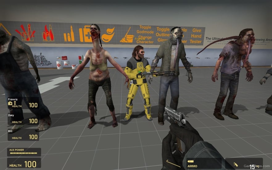 L4D1 Francis the Space Biker - Black Mesa
