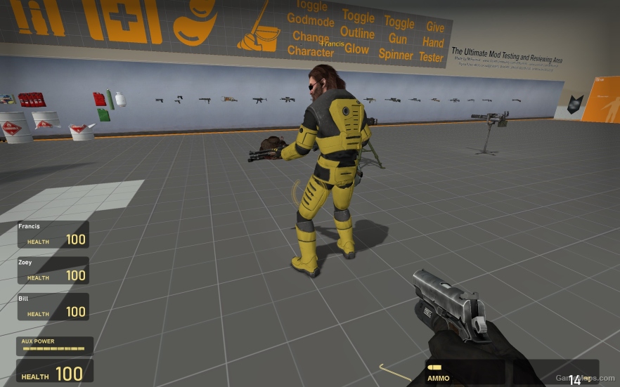 L4D1 Francis the Space Biker - Black Mesa