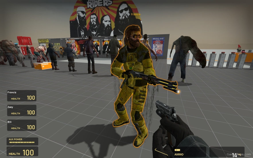 L4D1 Francis the Space Biker - Black Mesa