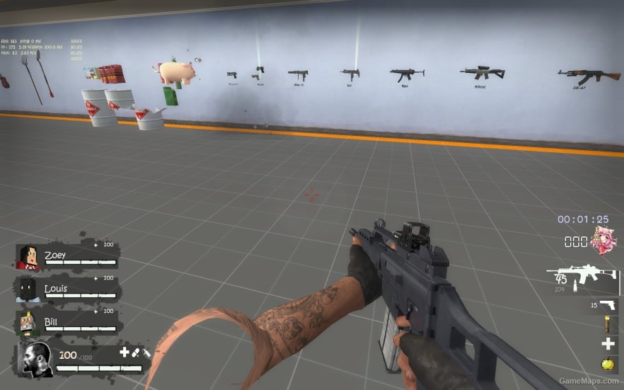 L4D1 G36k rifle Online