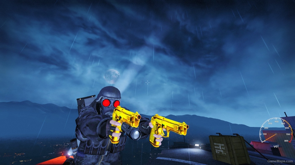 L4D1 Gloden Beretta Pistol