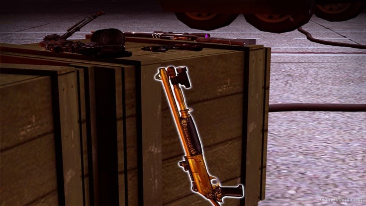 L4D1 Gold Combat AutoShotgun