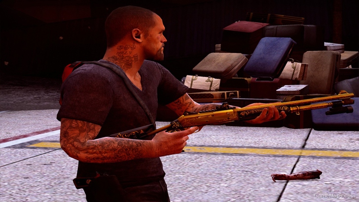 L4D1 Gold Combat AutoShotgun