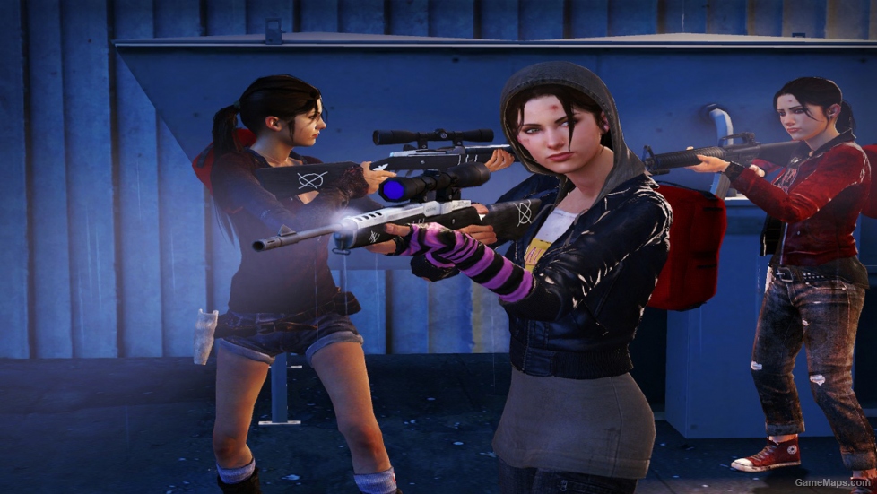 L4D1 Gutterpunk Zoey