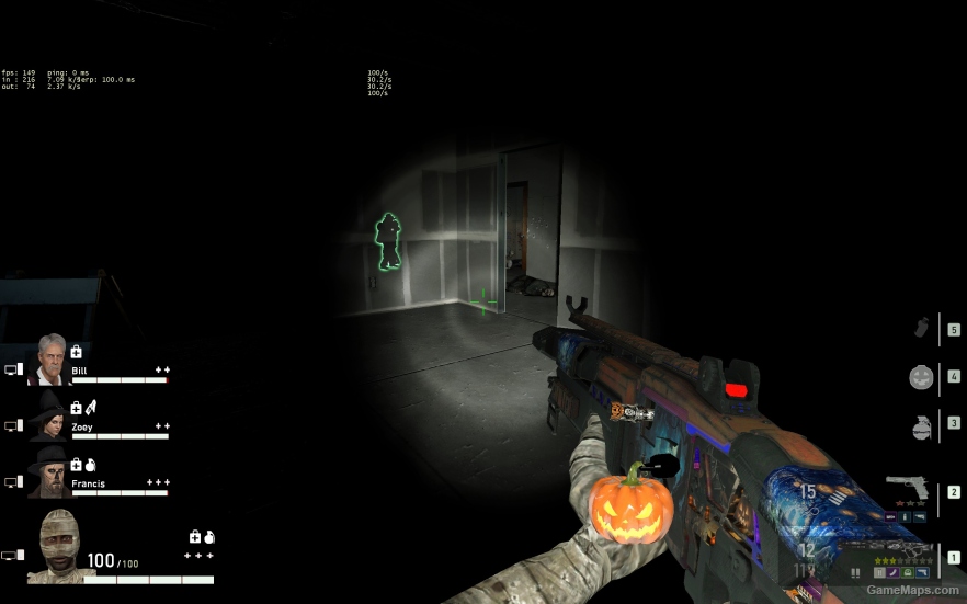L4D1 HALLOW EVE MASTIFF (Replaces Auto shotgun)