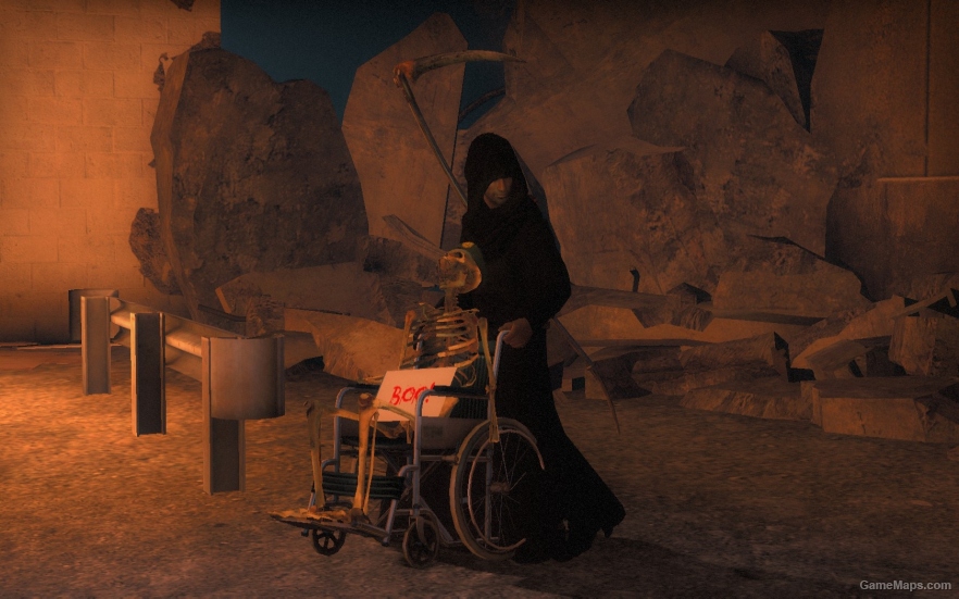 L4D1 Halloween - Louis - The Grim Reaper
