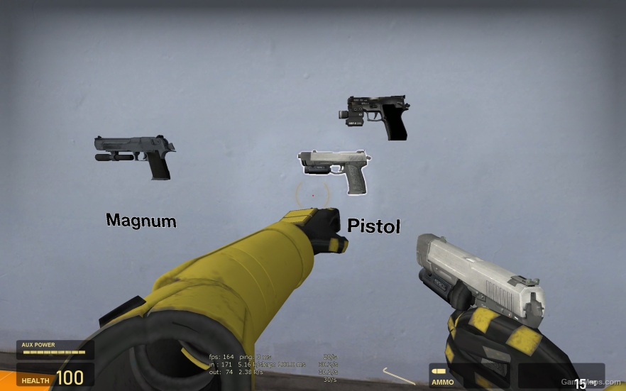 L4D1 HL2 Pistols