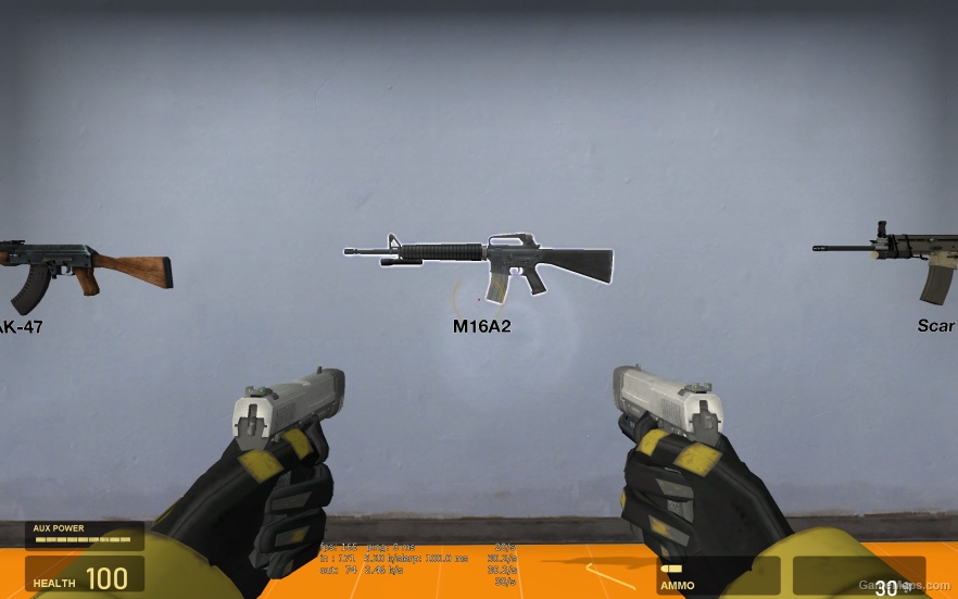 L4D1 HL2 Pistols