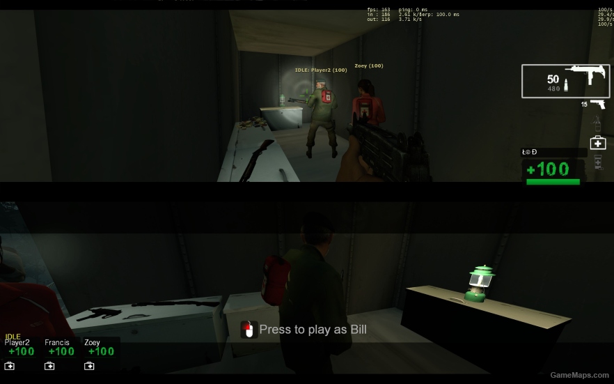 L4D1 Horizontal Minimal Hud v2 Update 2026