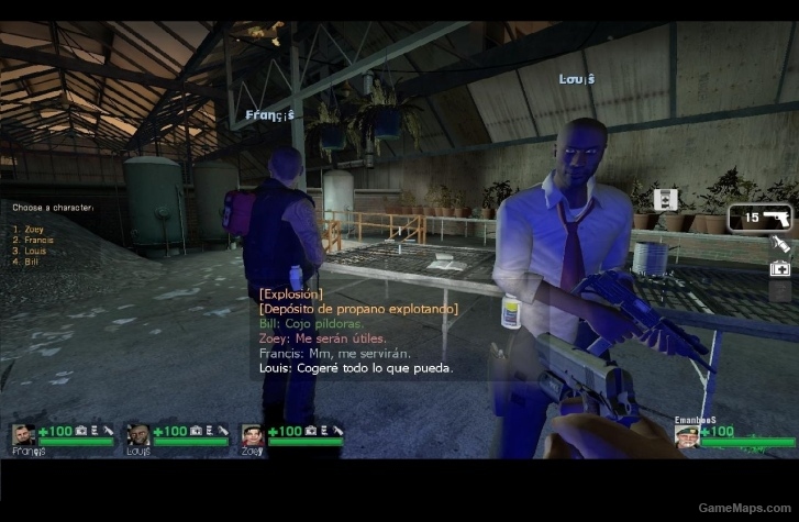 l4d1 Iconos survivors happy