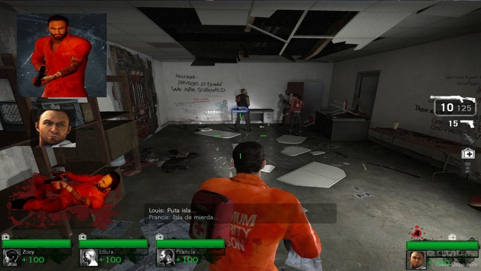 L4D1 Inmate Nick replaces Bill