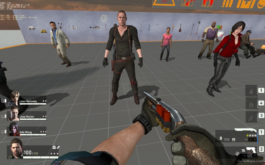 L4D1 Jake (RE6) Replaces Louis