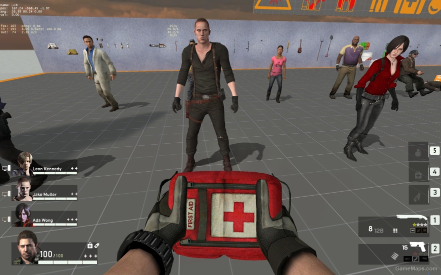 L4D1 Jake (RE6) Replaces Louis