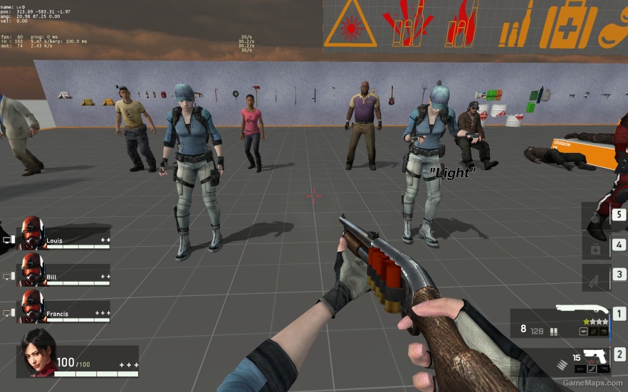L4D1 Jill Valentine {Bsaa} {Resident Evil 5} ZOEY