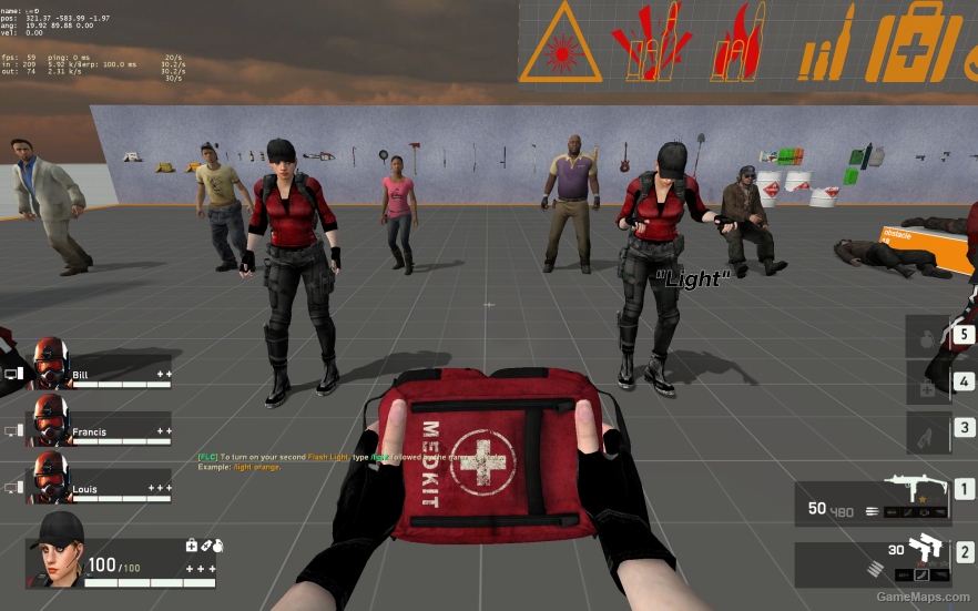 L4D1 Jill Valentine {Bsaa} {Resident Evil 5} ZOEY