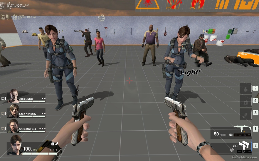 L4D1 Jill Valentine (RE:REV) (Zoey)