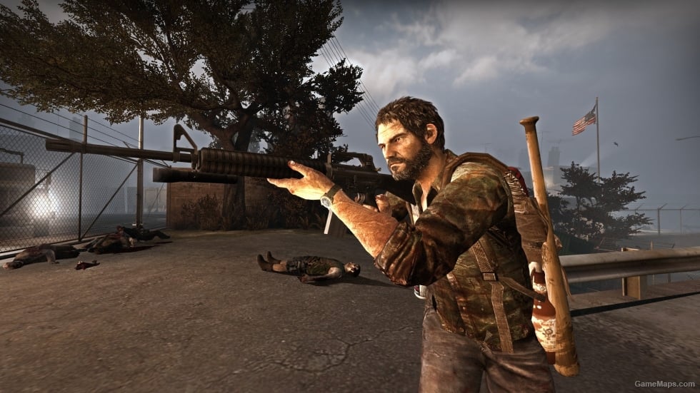 L4D1 Joel The Last of Us replaces Bill