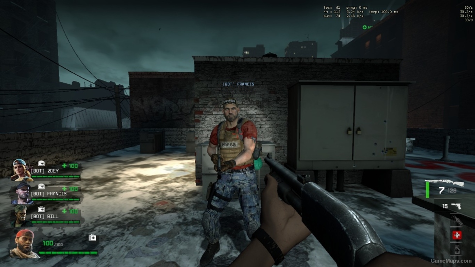 L4D1 Judd Whitaker - World War Z - [Bill&Francis]