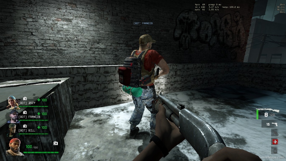 L4D1 Judd Whitaker - World War Z - [Bill&Francis]