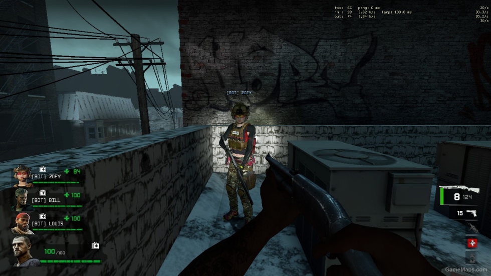 L4D1 Kimiko Nomura - Tactical from the game World War Z, replaces Zoey.