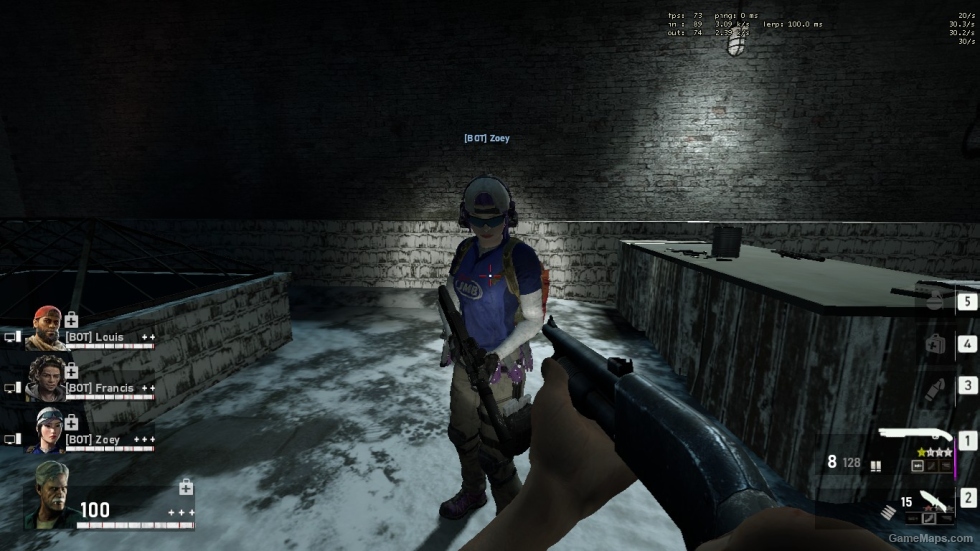 L4D1 Kimiko Nomura - World War Z - [Zoey]