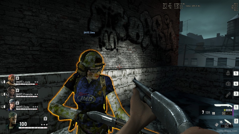 L4D1 Kimiko Nomura - World War Z - [Zoey]