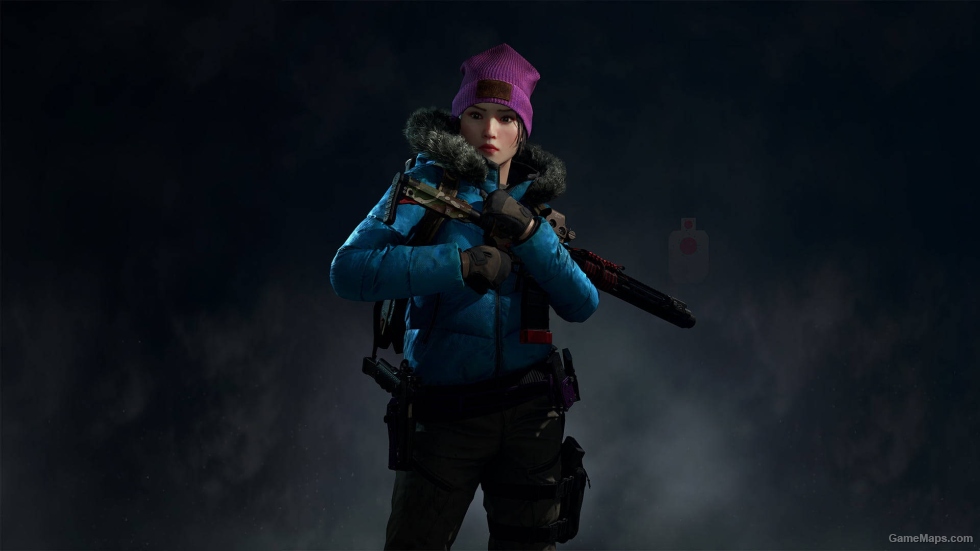 L4D1 Kimiko Nomura Winter - World War Z - [Zoey]