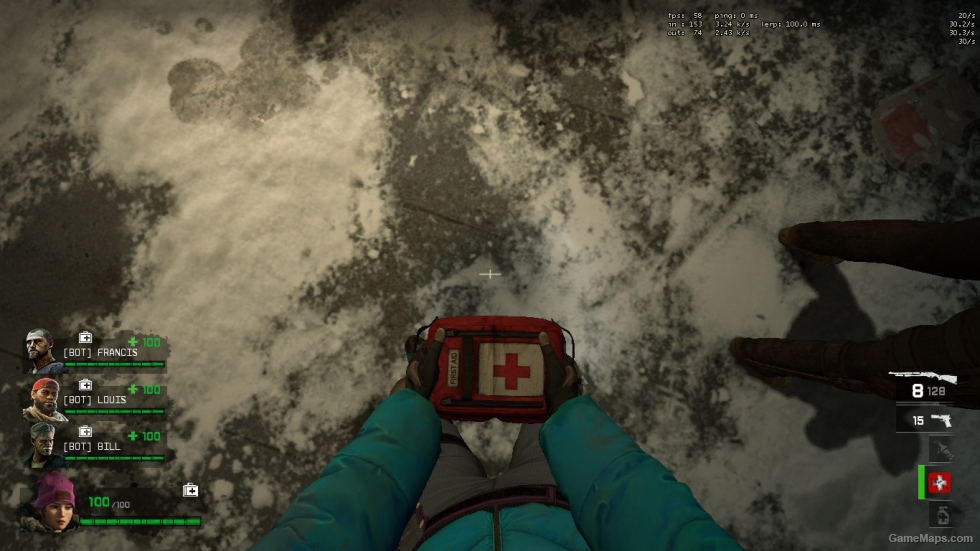 L4D1 Kimiko Nomura Winter - World War Z - [Zoey]