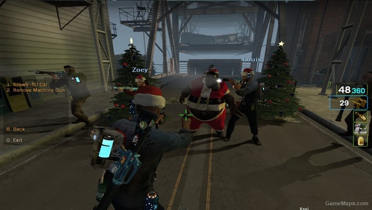 L4D1 Louis with Christmas Hat