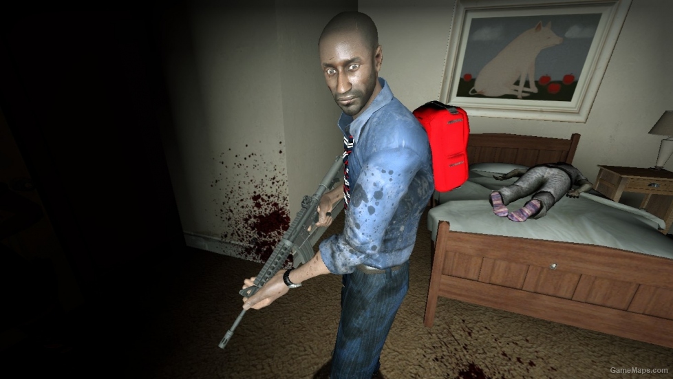L4D1 M4A1 replaces M16