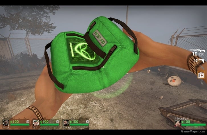 l4d1 Medkit green alien