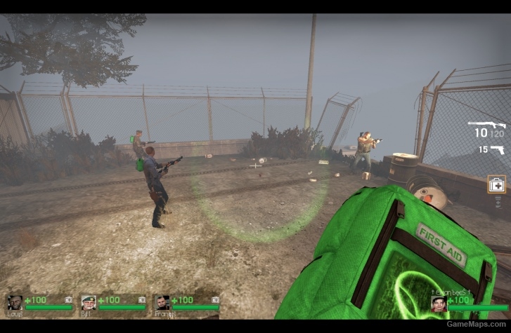 l4d1 Medkit green alien