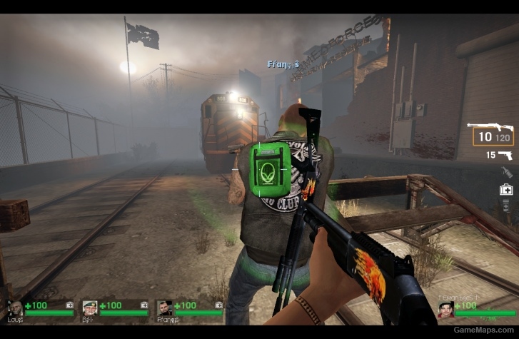 l4d1 Medkit green alien