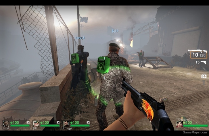 l4d1 Medkit green alien