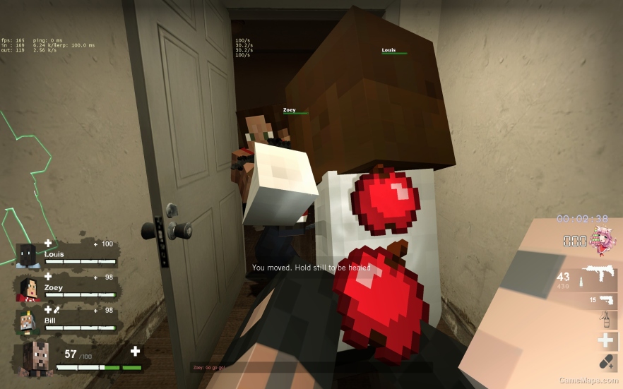 L4D1 Minecraft Apple Medkit
