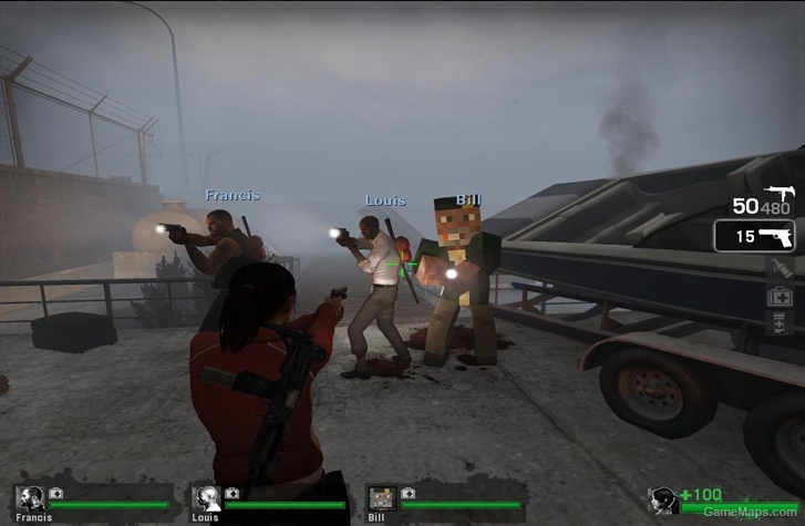 L4D1 Minecraft Bill