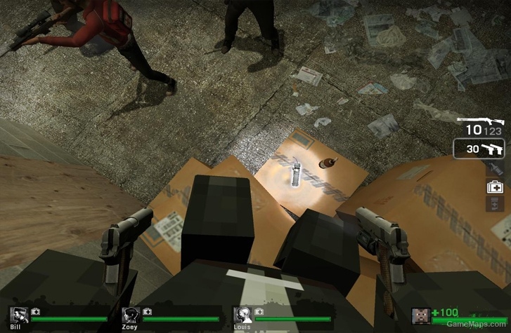 L4D1 Minecraft Francis