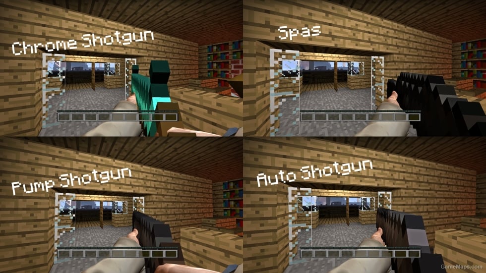 L4D1 Minecraft Guns V2