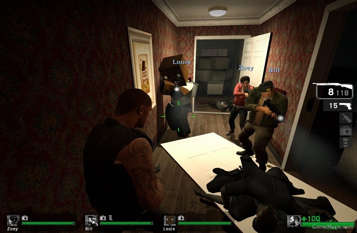 L4D1 Minecraft Louis
