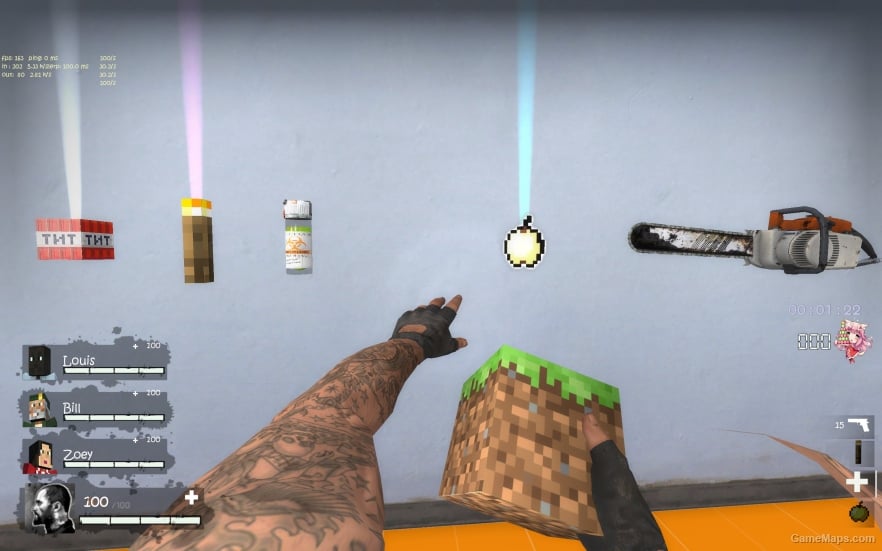 L4D1 Minecraft Medkit