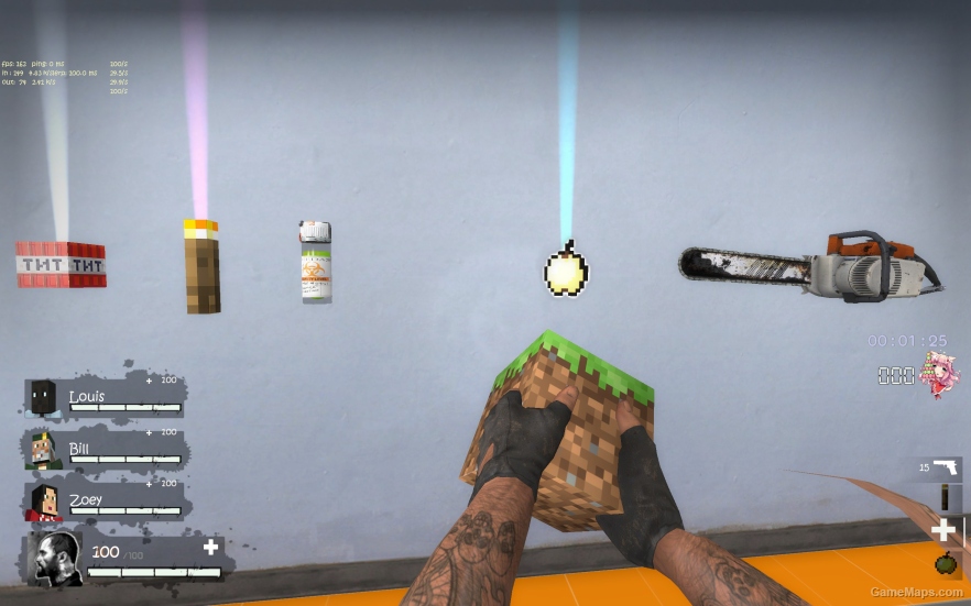 L4D1 Minecraft Medkit