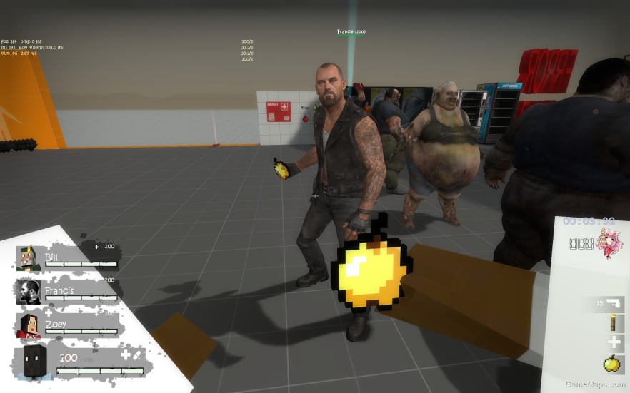 L4D1 Minecraft Painpills
