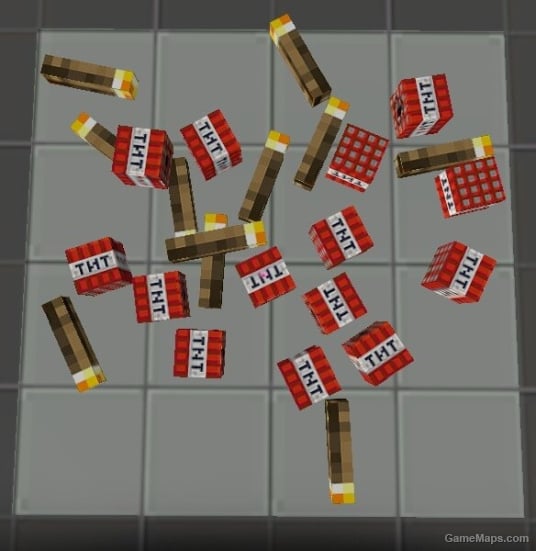 L4D1 Minecraft Pipebomb + Molotov